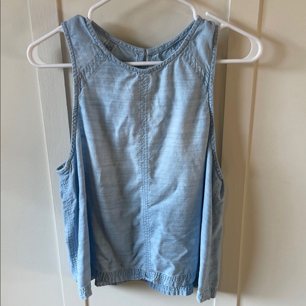 Cloth & Stone Sky Blue Tank Top